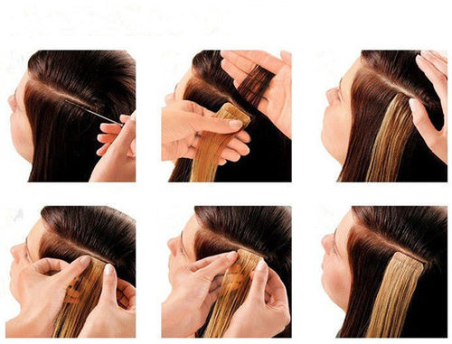 Latest company news about テープを髪を伸ばすのにどう使うの?