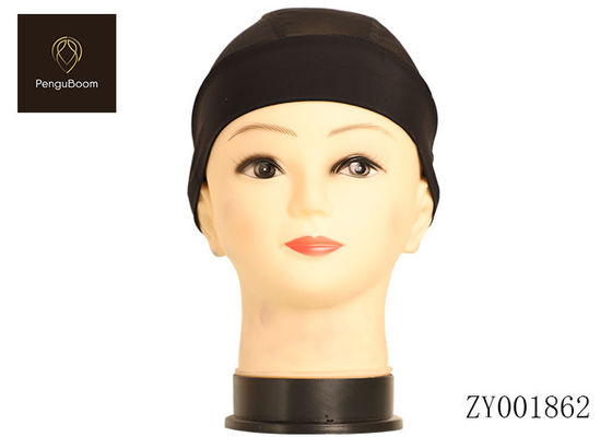 Zy001862 Dome Wig Cap Airy Comfortable S M L Black Exquisite Sewing Super Stretch