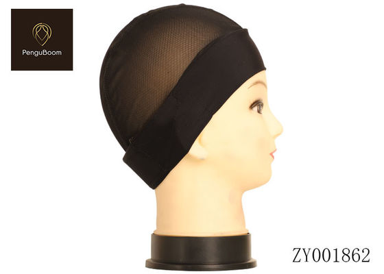 Zy001862 Dome Wig Cap Airy Comfortable S M L Black Exquisite Sewing Super Stretch