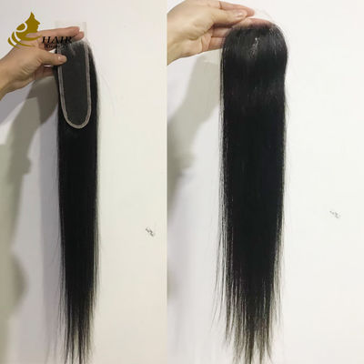 品質  Brazilian Straight 2x6 HD Invisible  Lace Human Hair Closure 工場