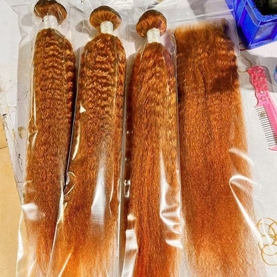 卸売 Ombre 人髪の拡張品 ブラジリアン キンキー ストレート ヤキ ヘア ウェブ バンド