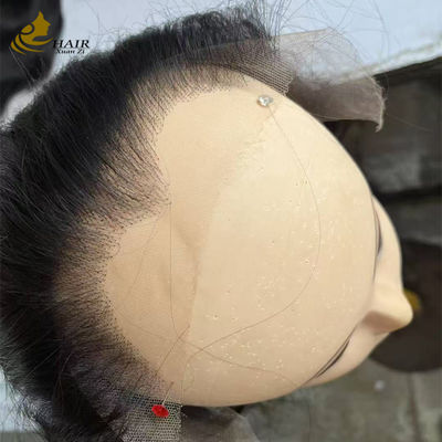 M型ヘアライン パーソナライズされた人間の髪の renda 閉じる