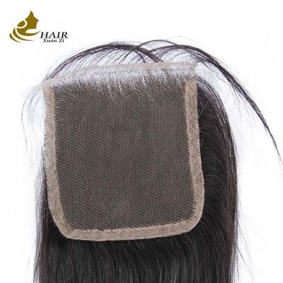 ブラジリアン スイス ヴァージン ヒューマン ヘア 蕾 閉め 4x4 7x7 8x8 OEM