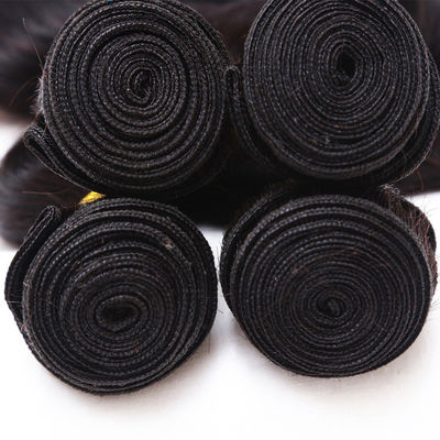 白く 12A 処女人毛 14 インチ ペルー製の織物