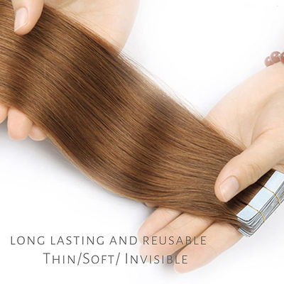 24インチシームレスヒューマンテープ 拡張子 黒 OEM