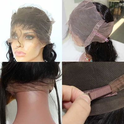 ストレート キューティクル アライナインド 処女人毛 360 フル 蕾子 閉じる