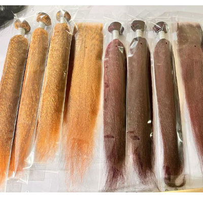 卸売 Ombre 人髪の拡張品 ブラジリアン キンキー ストレート ヤキ ヘア ウェブ バンド
