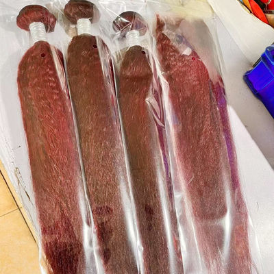 卸売 Ombre 人髪の拡張品 ブラジリアン キンキー ストレート ヤキ ヘア ウェブ バンド