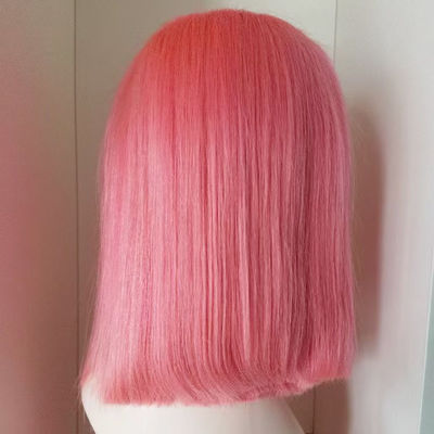 フロント 蕾丝 毛布 原産 ブラジル 処女 人髪 蕾丝 毛布 ショート ボブ 毛布