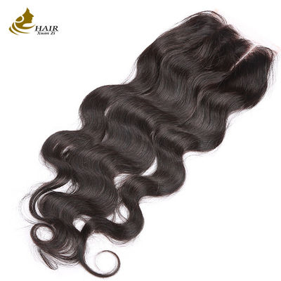 卸売品 質の高い ブラジリアン・ヴァージン・ボディ ウォーブ 人髪 4*4 蕾の閉塞