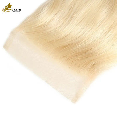 薄透明の蕾の閉塞 人間の処女髪 4X4 2X6 5X5蕾の閉塞