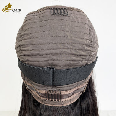 バージン ブラジリアン ヘア ストレート シルク トップ 人間 ヘア 蕾丝 女性用 ヒューマン ヘア