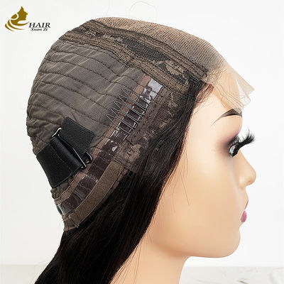 バージン・ブラジリアン ヘア ストレート シルク トップ フル 蕾丝 女性用 人髪