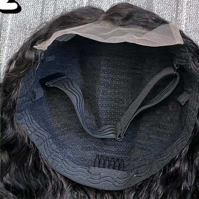 12インチ 粘りのない 5*5 フロント 蕾丝 人髪 ワイグ 水波 粘りのないシルク トップ フル 蕾丝 ワイグ