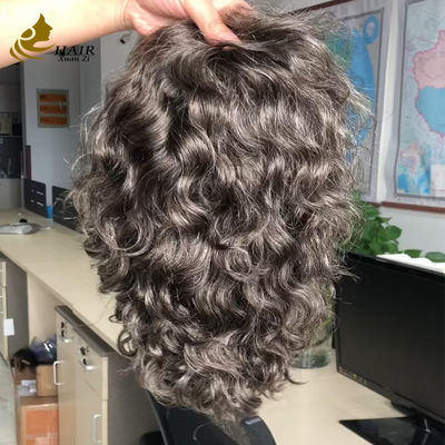 さよなら 粘着器 調整可能なストラップ 人髪 粘着のないシルク トップ フル 蕾丝 ワイグ