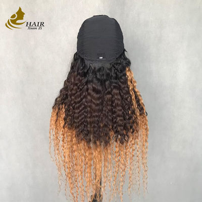 U型ロングカローリー・ウェーブ 1b/4/27 カラーパーソナライズされた人髪のパー wig