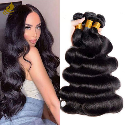 品質 Raw Virgin Human Hair Vendor Cambodian 100 Human Hair Double Drawn Cuticle Aligned Raw Hair Bundles 工場