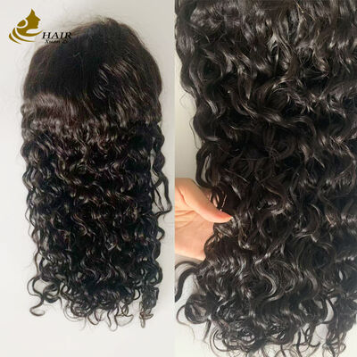 品質 サロンや個人での使用に最適な、目立たない自然な見た目のためのブリーチドノットを採用したハンドタイドのクラレスフルレースシルクウィッグ 工場